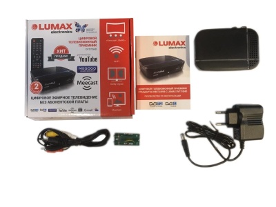 Цифровая приставка Lumax DV1115HD DVB-C/T2 (Уценка)