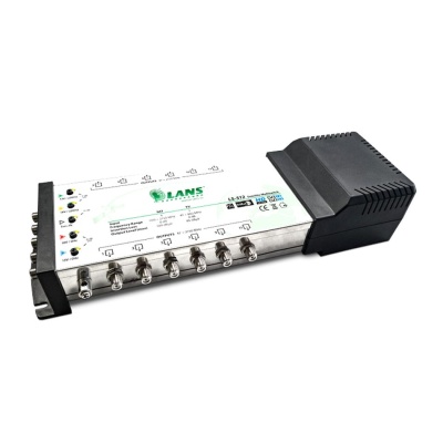 Мультисвитч Lans LS 512, 5 входов - 12 выходов, оконечный