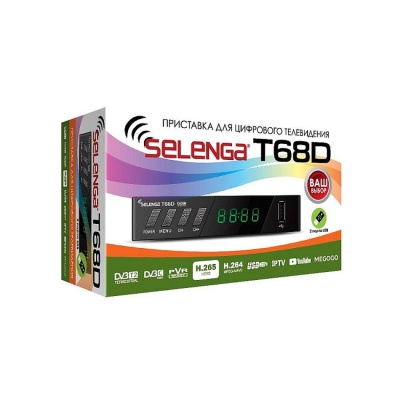 Цифровая приставка Selenga T68D DVB-C/T2